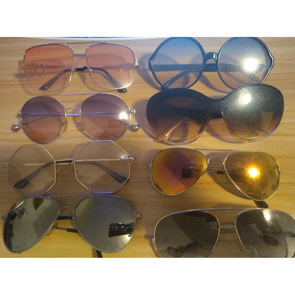 Lot of 8 Unique Glasses And Sunglasses
